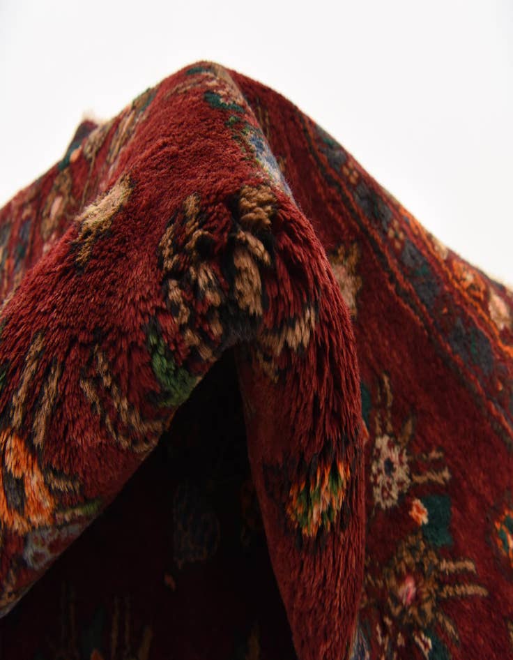 Detail image of 4' 4 x 9' 6  Hand Knotted Sirjan Persian Wool Runner Rug