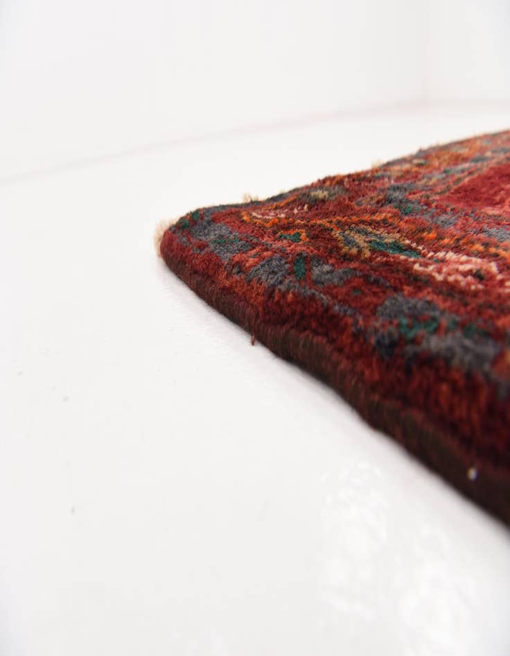 Detail image of 4' 4 x 9' 6  Hand Knotted Sirjan Persian Wool Runner Rug