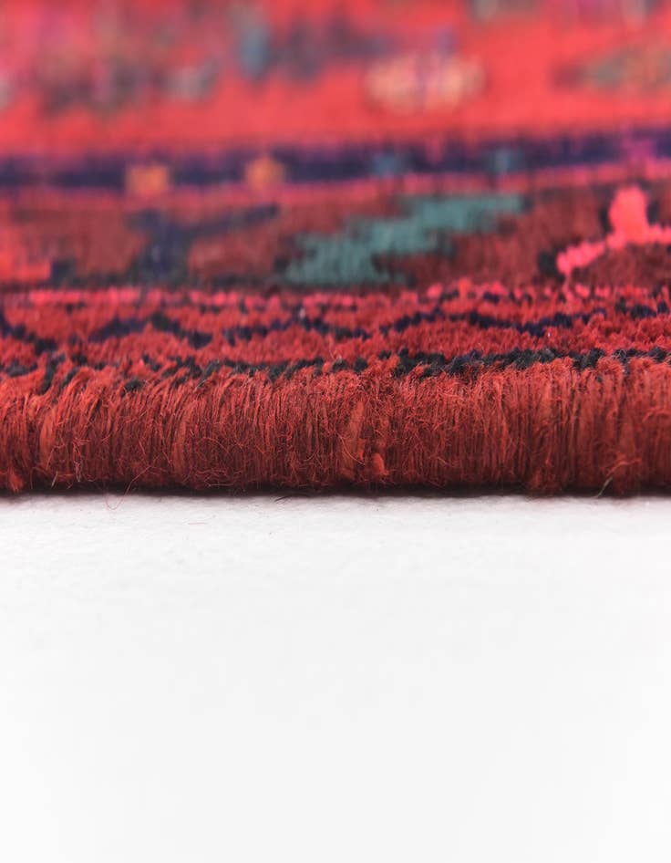 Detail image of 4' 3 x 10'  Hand Knotted Sirjan Persian Wool Runner Rug