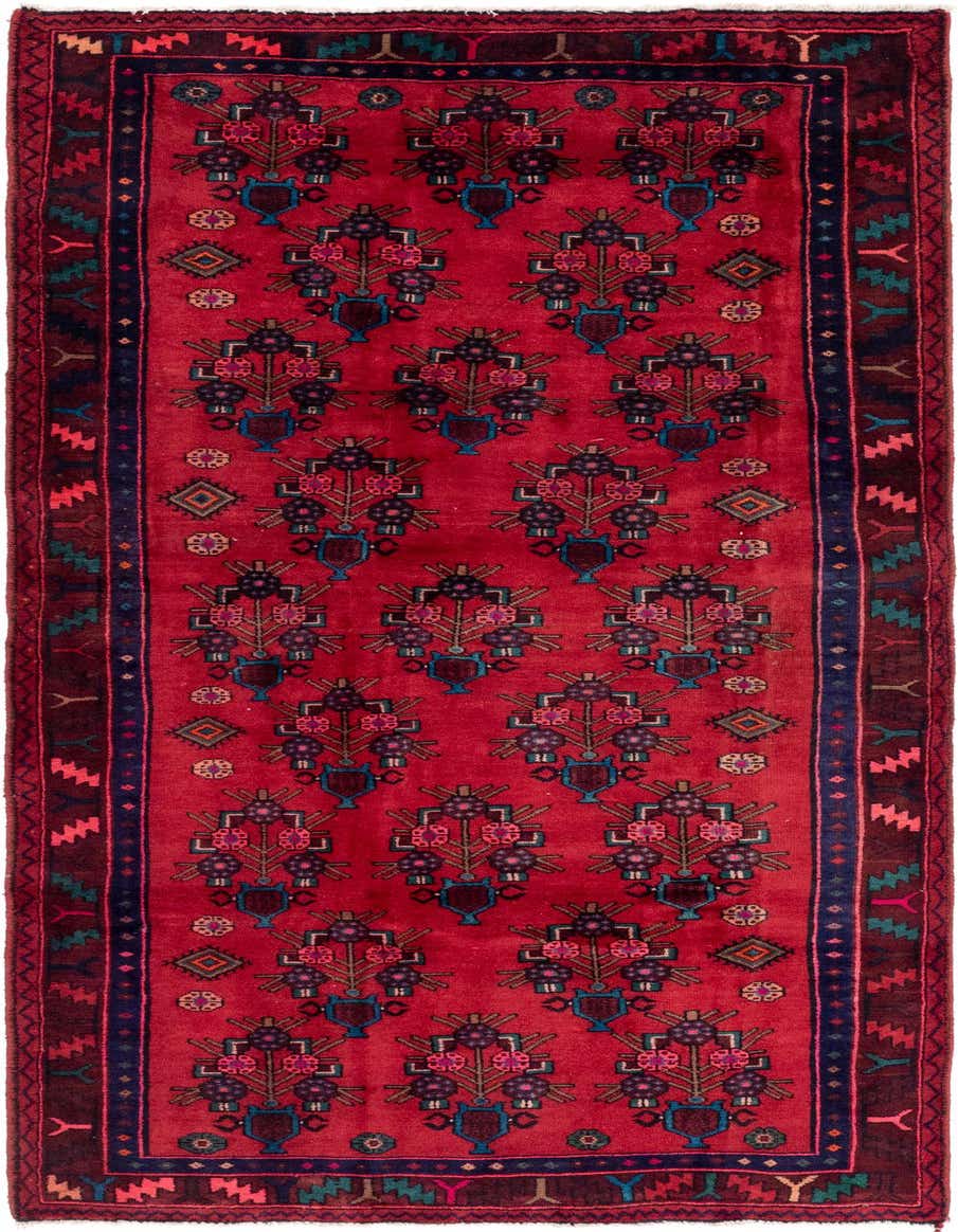 Primary image 4' 3 x 10'  Hand Knotted Sirjan Persian Wool Runner Rug