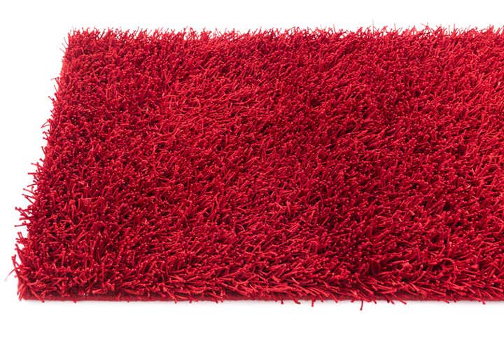 2' 4 x 4' 8 Hand Knotted Solid Shag Oriental Runner Rug