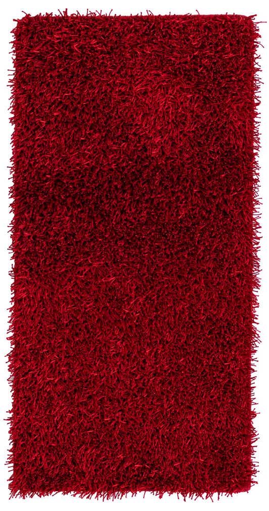2' 4 x 4' 8 Hand Knotted Solid Shag Oriental Runner Rug