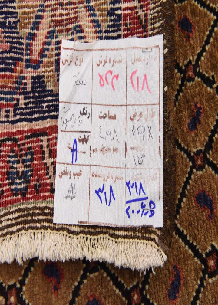 5' x 10' 8 Hand Knotted Songhor Persian Wool Runner Rug