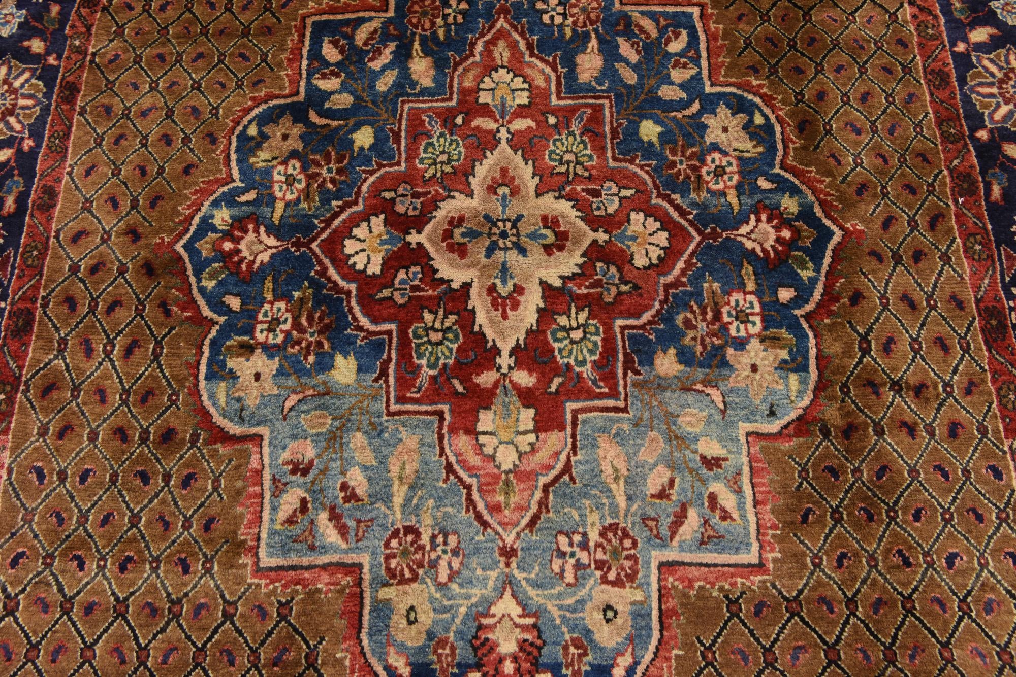 5' x 10' 8 Hand Knotted Songhor Persian Wool Runner Rug