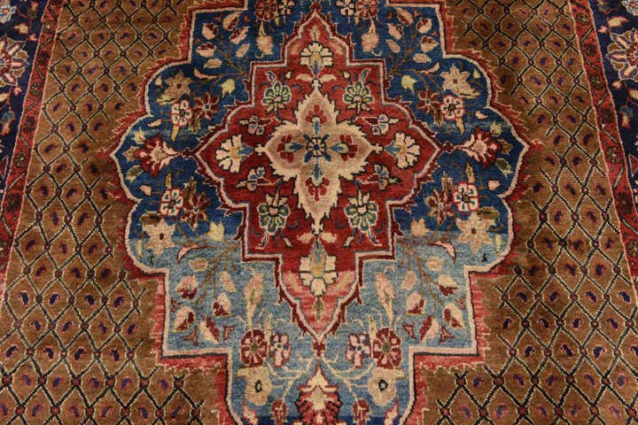 5' x 10' 8 Hand Knotted Songhor Persian Wool Runner Rug