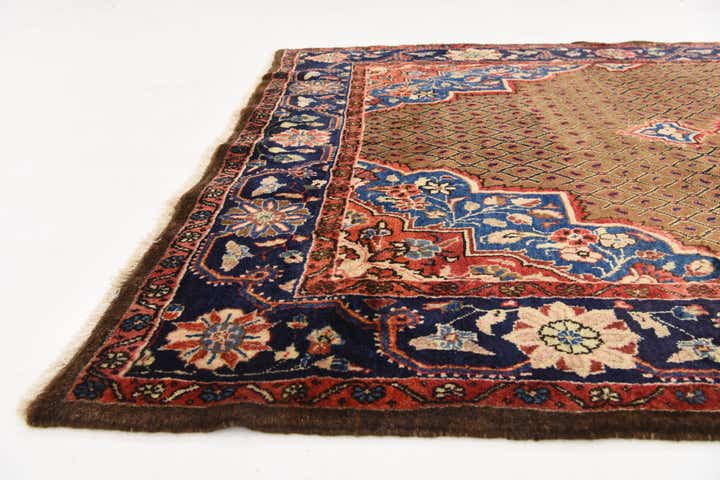 5' x 10' 8 Hand Knotted Songhor Persian Wool Runner Rug