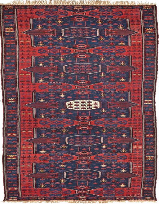 Detail image of 5' 2 x 21' Soumak Runner Rug