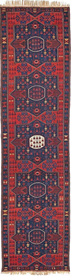 Detail image of 5' 2 x 21' Soumak Runner Rug