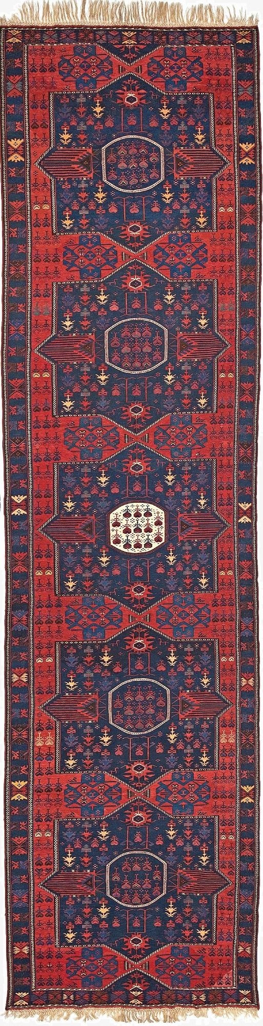 5' 2 x 21' Soumak Runner Rug