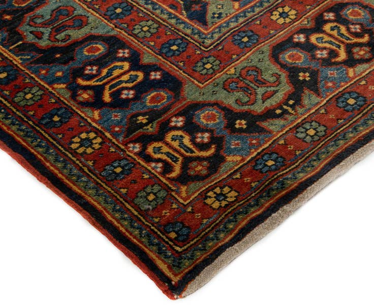 Detail image of 5' 8 x 10' 8 Sowatschbolagh Wool Runner Rug