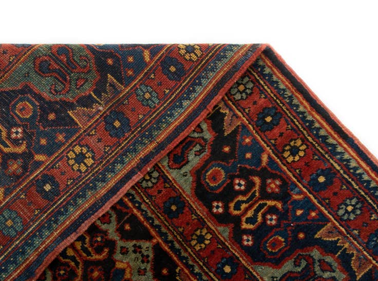 Detail image of 5' 8 x 10' 8 Sowatschbolagh Wool Runner Rug