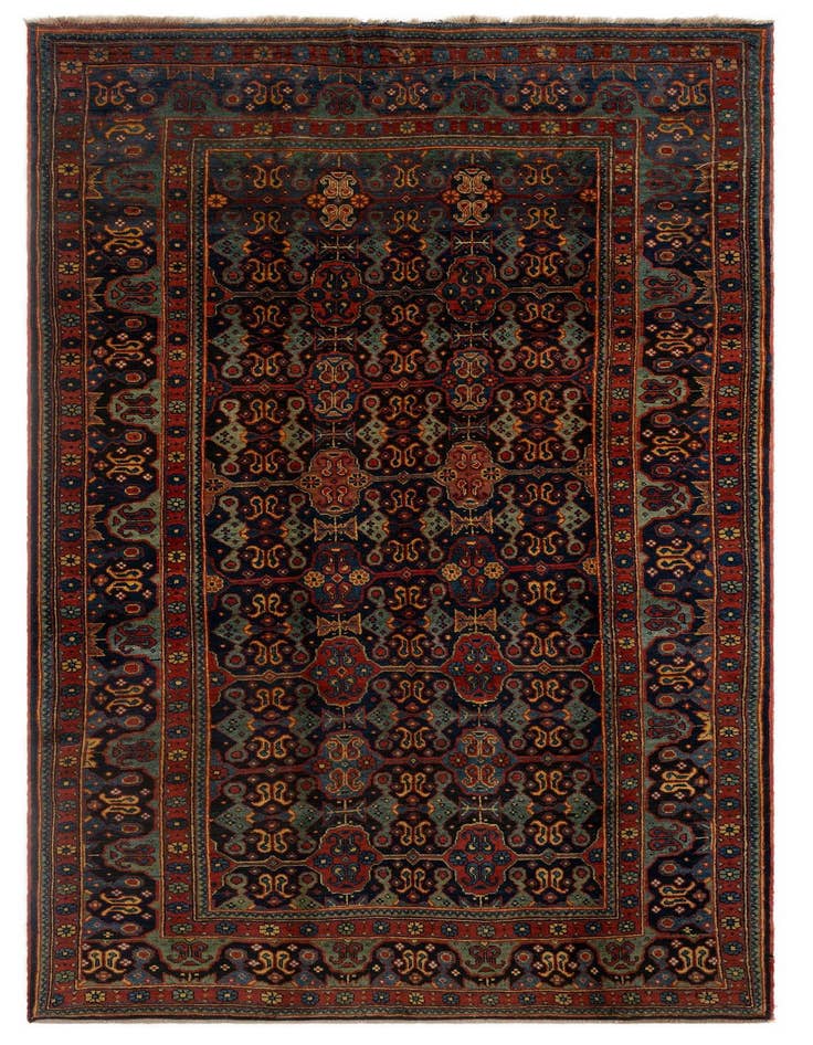 Detail image of 5' 8 x 10' 8 Sowatschbolagh Wool Runner Rug