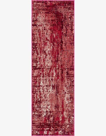 Red Starlight Runner Rug