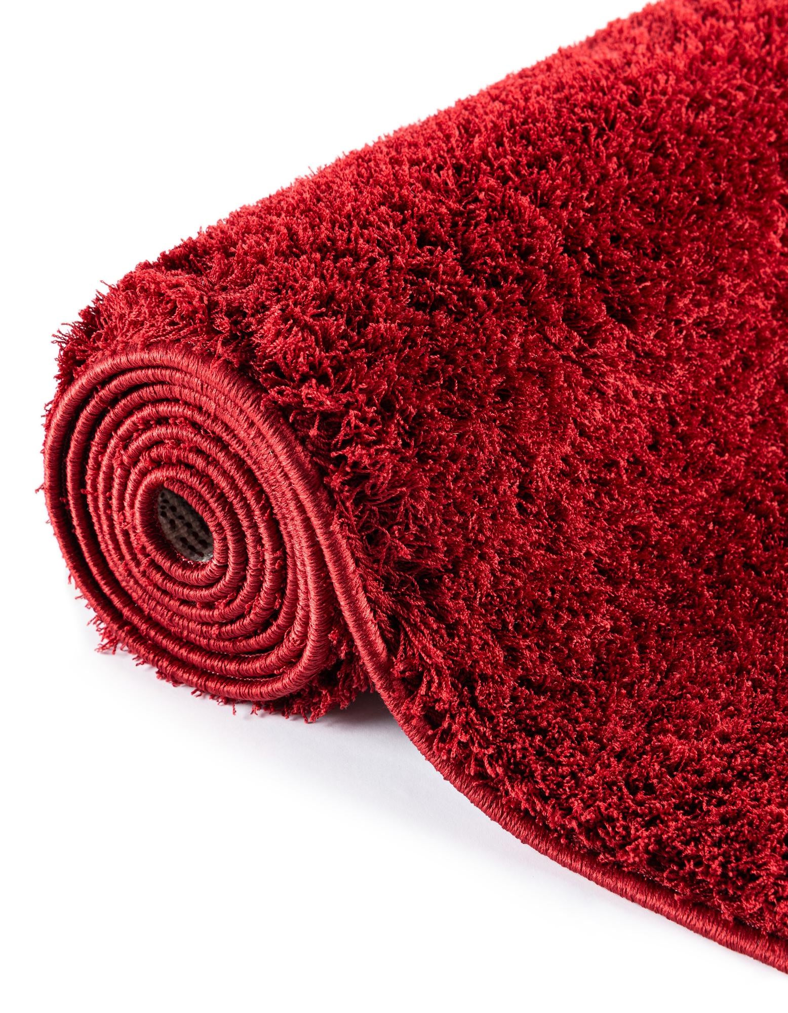 2' x 6' 9 Studio Solid Shag Runner Rug