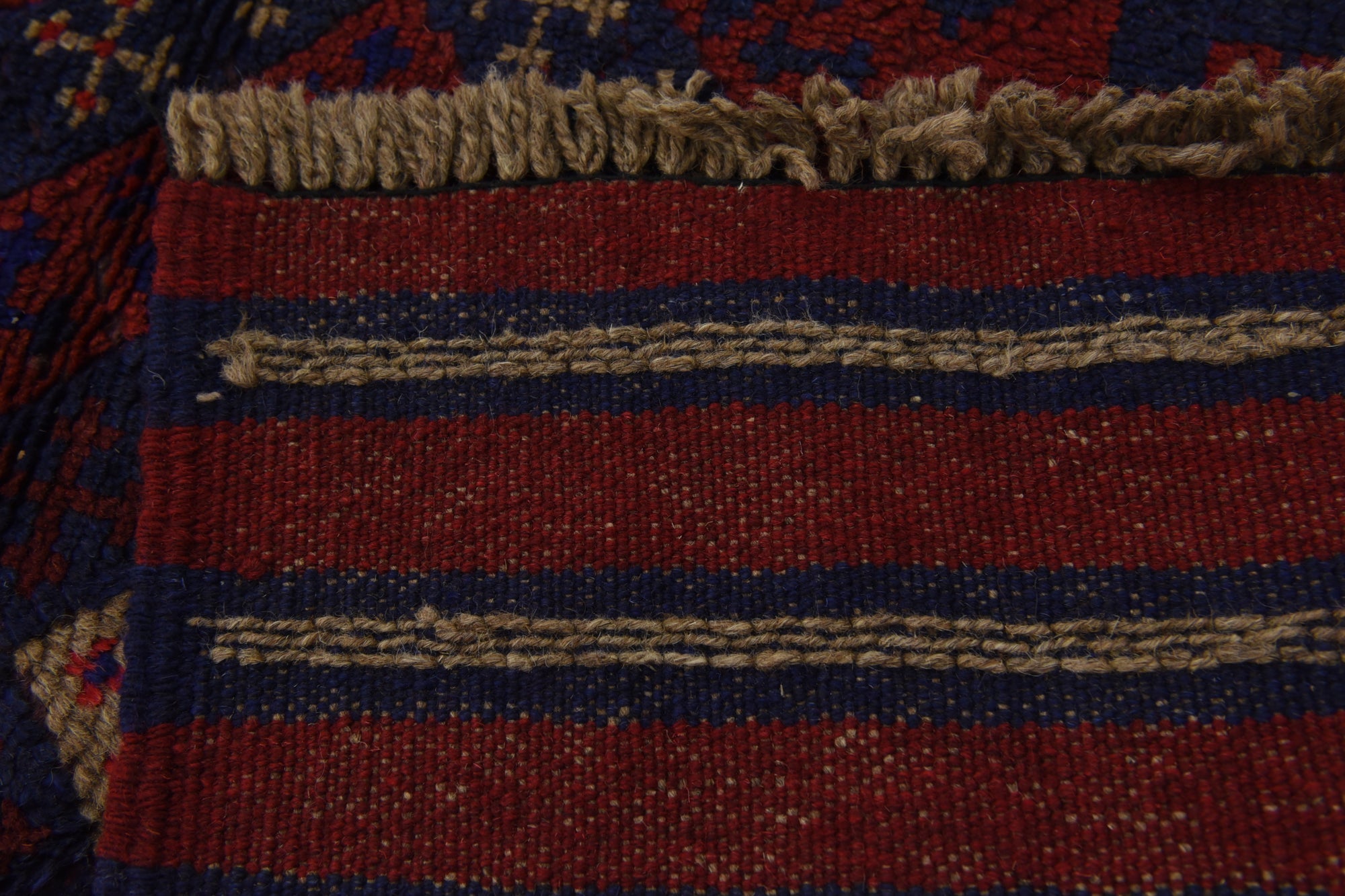 2' x 8' 2 Hand Woven Sumak Runner Rug