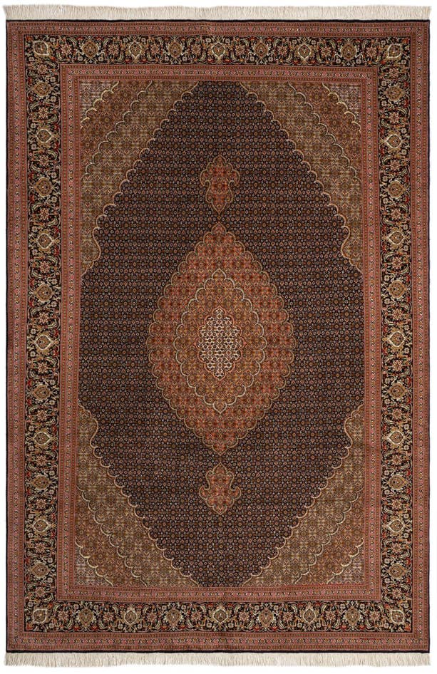 Detail image of 6' 7 x 9' 10 Tabriz Runner Rug