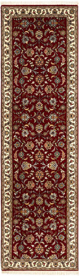Detail image of 2' 8 x 9' 10 Tabriz Wool Runner Rug