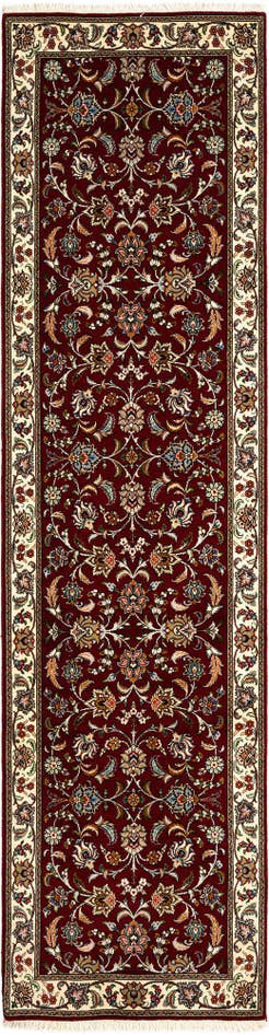 Detail image of 2' 9 x 10' 7 Tabriz Wool Runner Rug