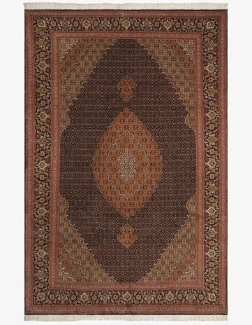 6' 7 x 9' 10 Tabriz Runner Rug
