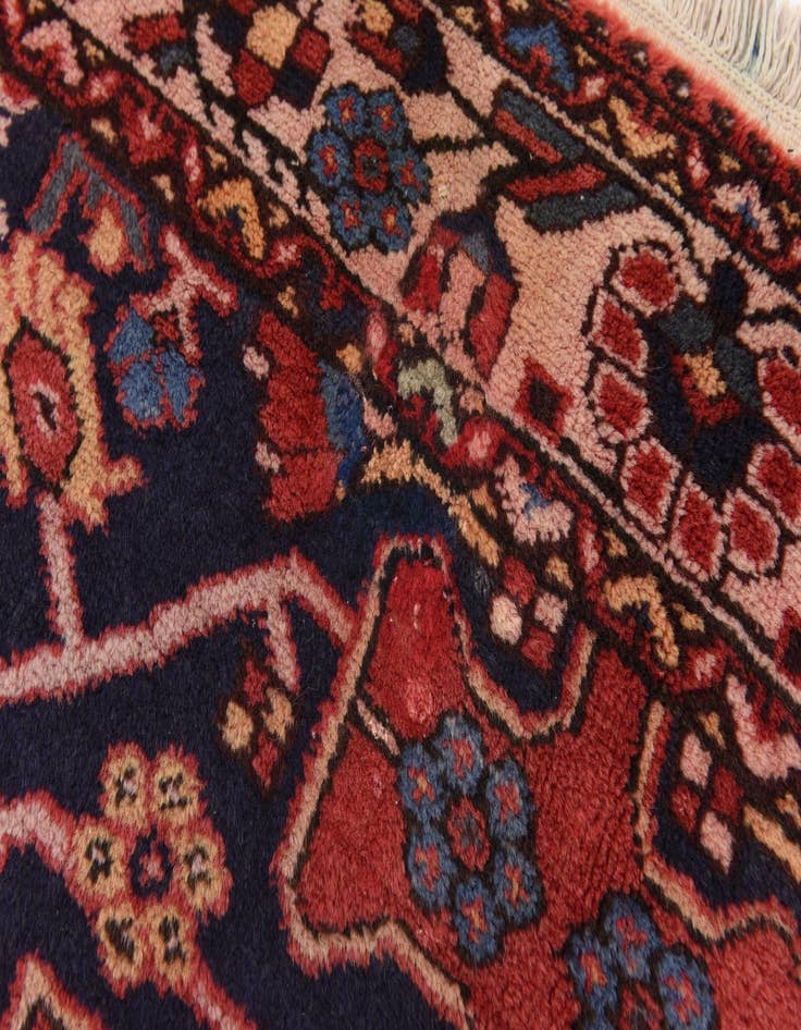 Detail image of 5' 5 x 10' 2 Hand Knotted Tafresh Persian Wool Runner Rug