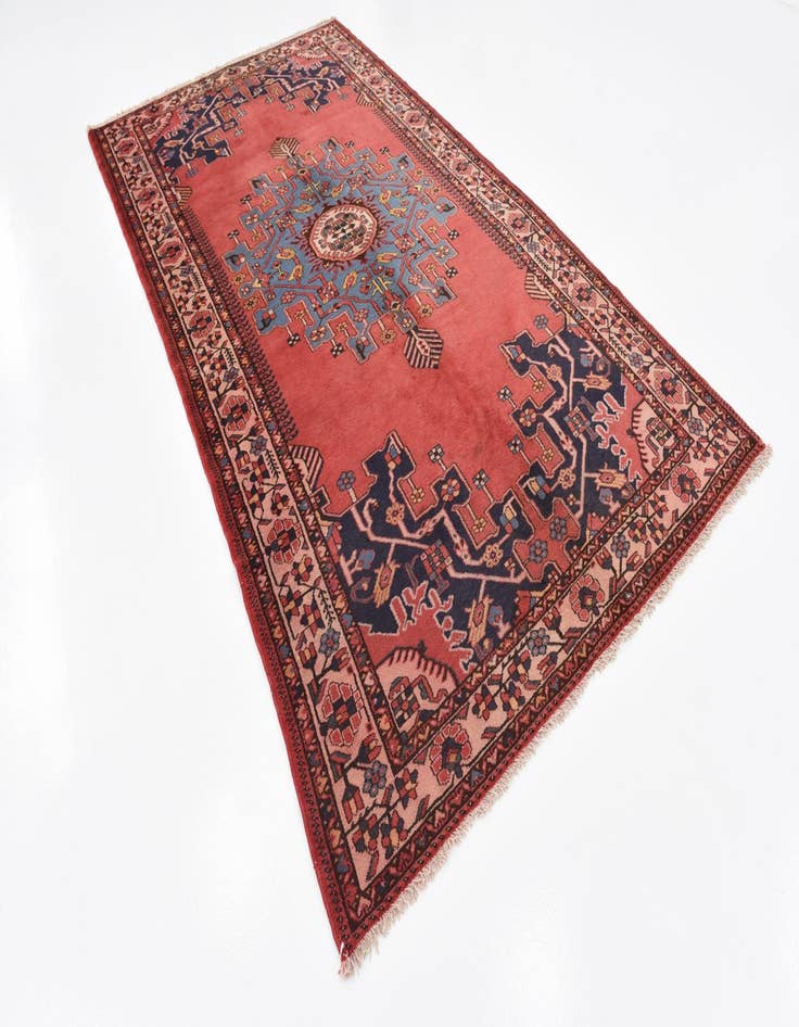 Detail image of 5' 5 x 10' 2 Hand Knotted Tafresh Persian Wool Runner Rug