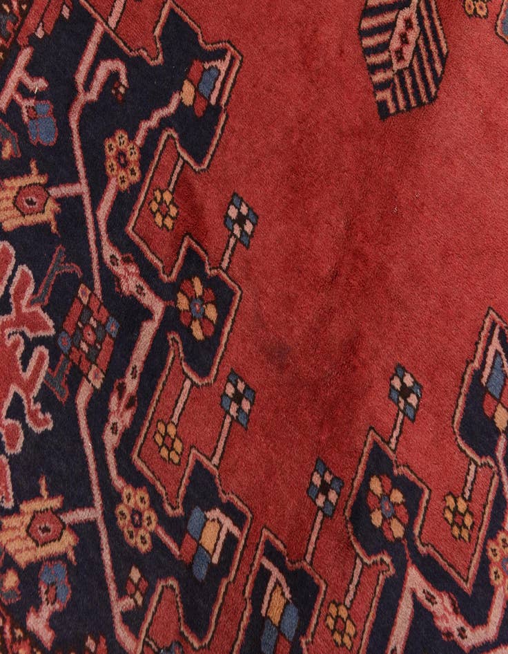 Detail image of 5' 5 x 10' 2 Hand Knotted Tafresh Persian Wool Runner Rug