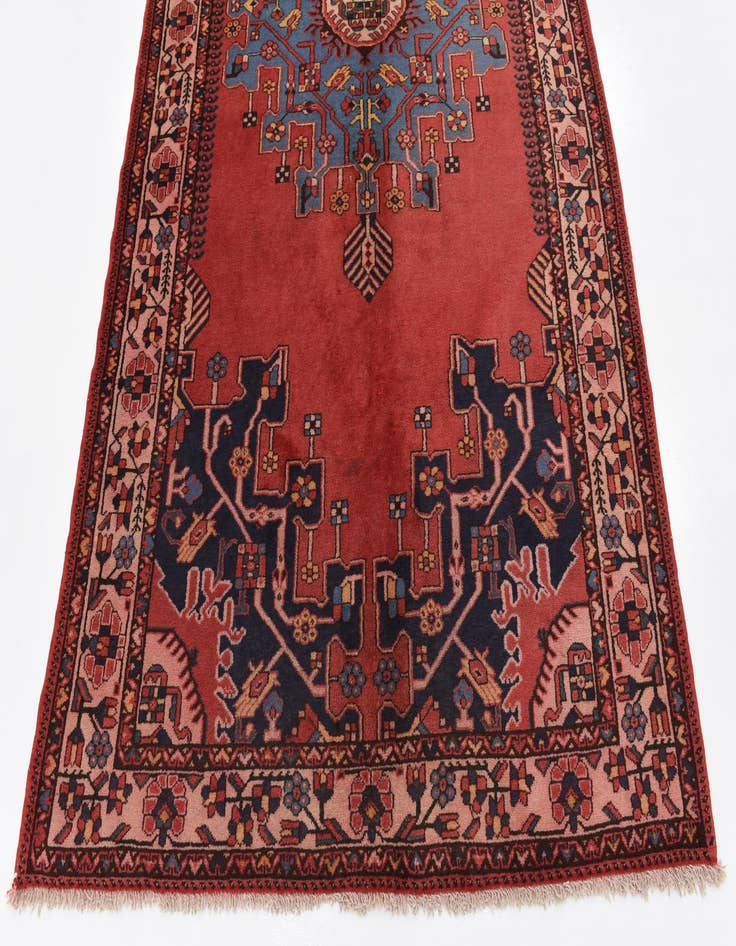 Detail image of 5' 5 x 10' 2 Hand Knotted Tafresh Persian Wool Runner Rug