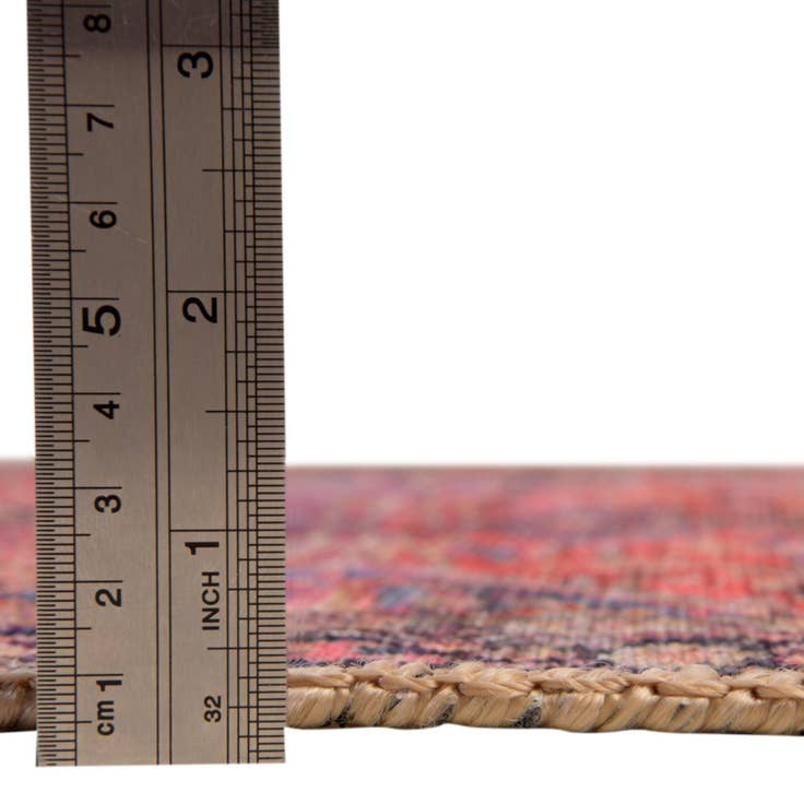 Detail image of 2' 6 x 10' Washable Timeless Runner Rug