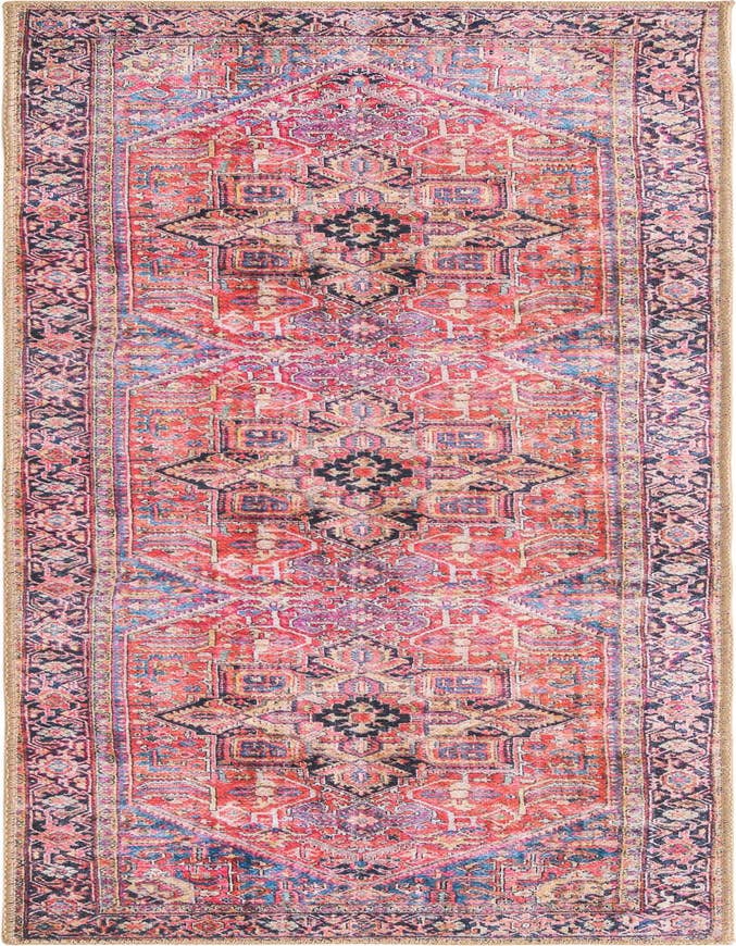 Detail image of 2' x 6' Washable Timeless Runner Rug