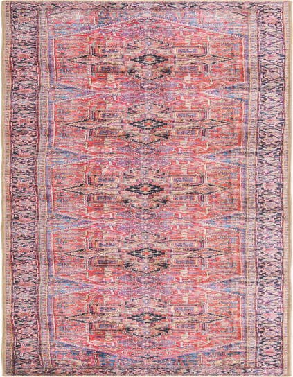 Detail image of 2' 6 x 12' Washable Timeless Runner Rug