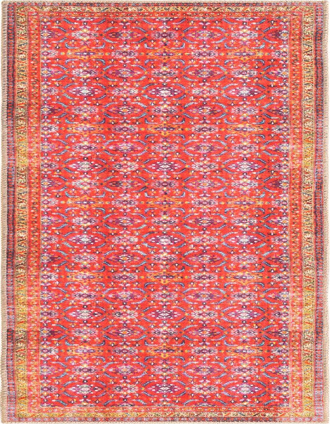 Detail image of 2' x 6' Washable Timeless Runner Rug