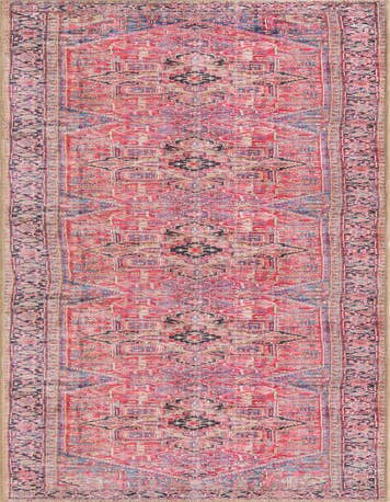 Detail image of 2' 6 x 14' Washable Timeless Runner Rug