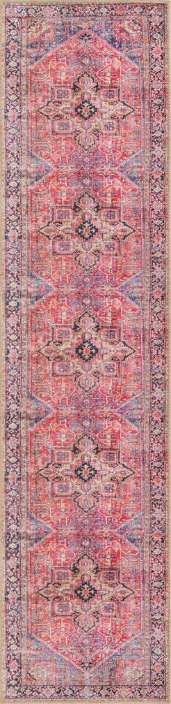 2' x 8' Washable Timeless Runner Rug