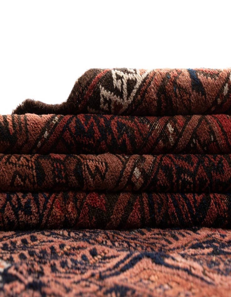 Detail image of 5' 1 x 9' 10 Torkaman Wool Runner Rug