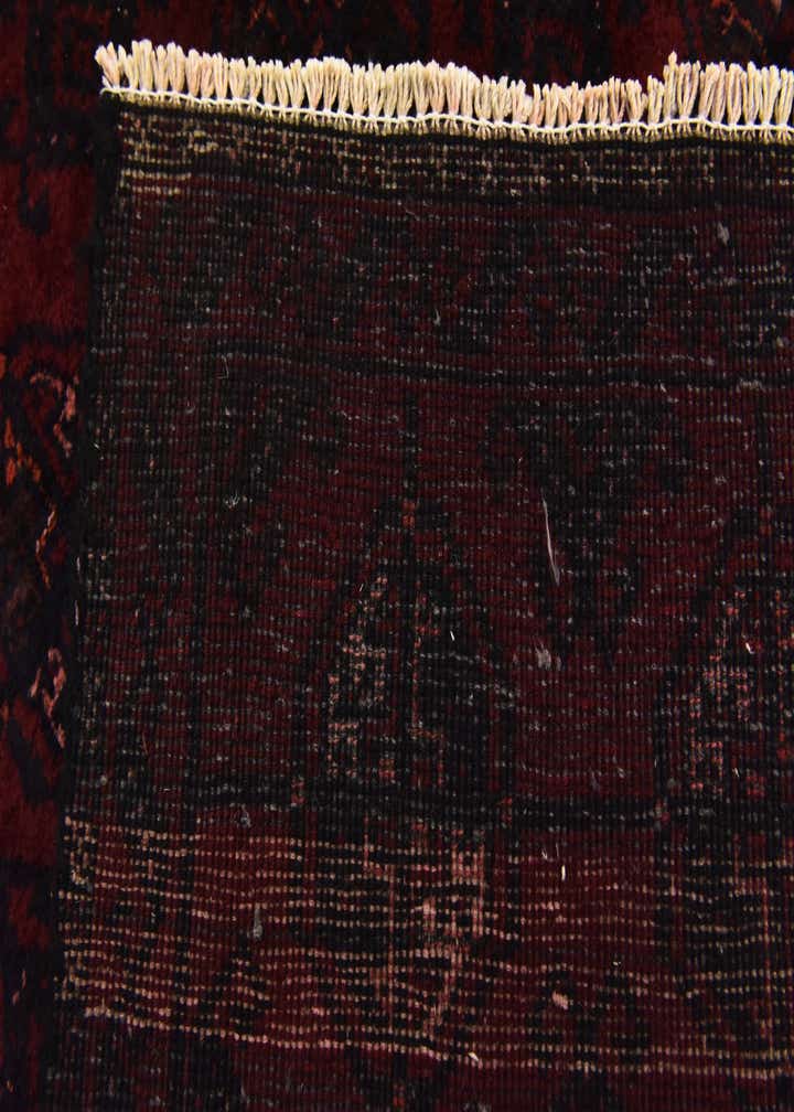 3' x 6' 7 Hand Knotted Torkaman Persian Wool Runner Rug