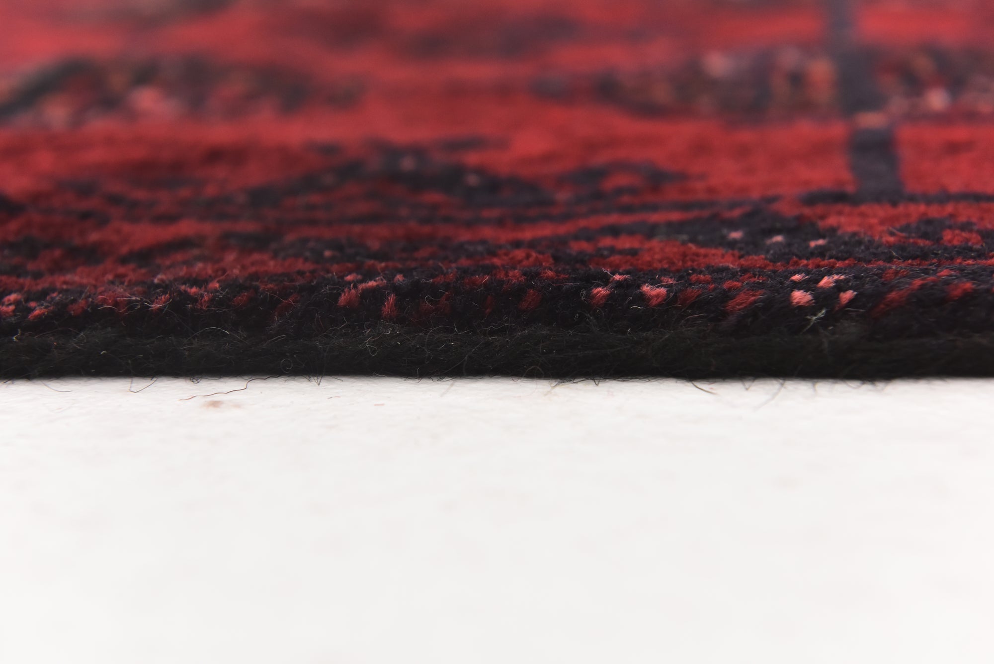3' x 6' 7 Hand Knotted Torkaman Persian Wool Runner Rug