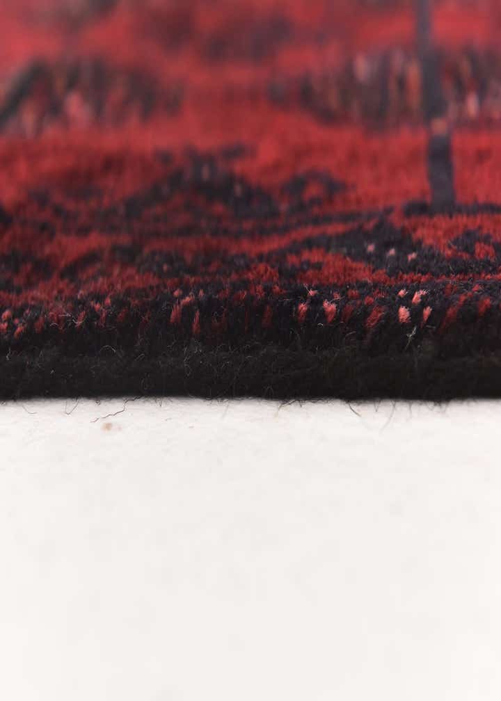 3' x 6' 7 Hand Knotted Torkaman Persian Wool Runner Rug