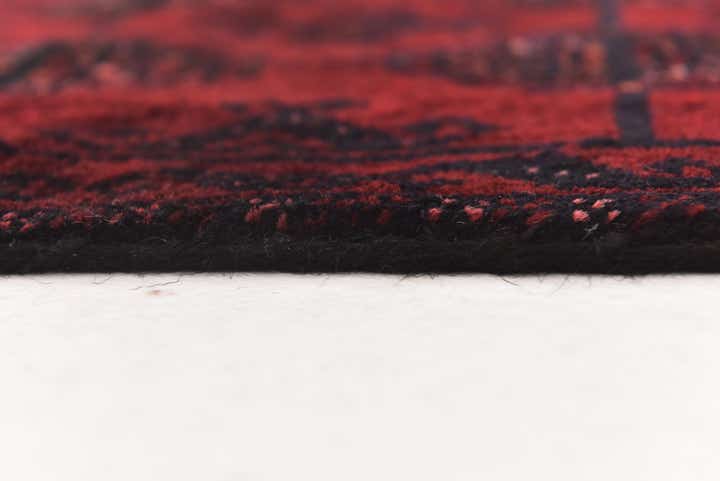 3' x 6' 7 Hand Knotted Torkaman Persian Wool Runner Rug