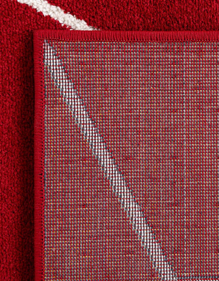 Detail image of 2' x 9' Trellis Frieze Runner Rug