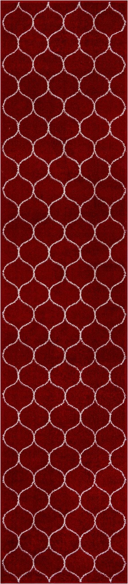 Primary image 2' 7 x 12' Trellis Frieze Runner Rug