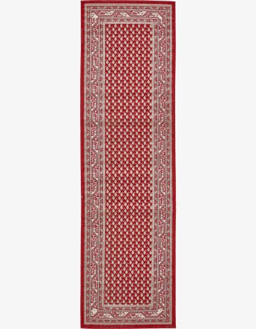 Red Tribeca Runner Rug