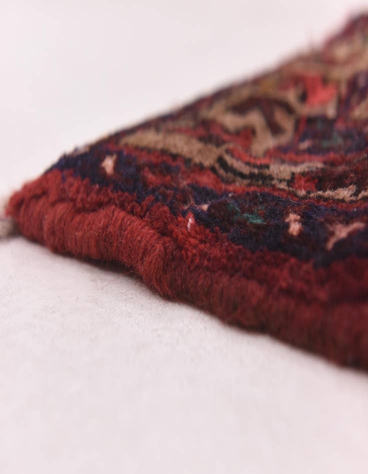 Detail image of 3' 5 x 9' 6  Hand Knotted Tuiserkan Persian Wool Runner Rug