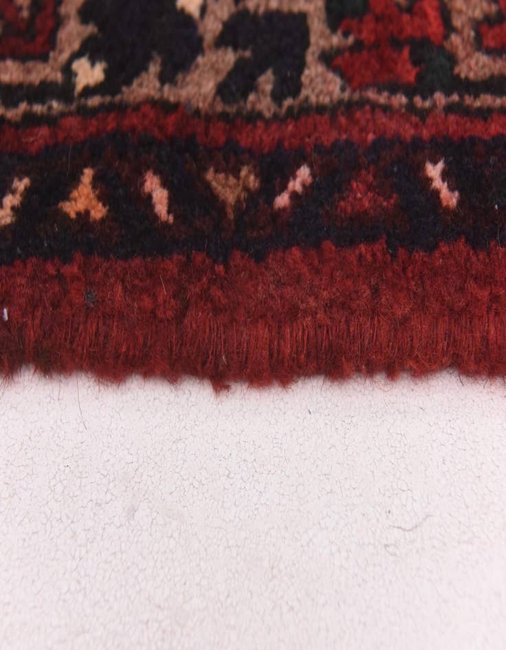 Detail image of 3' 5 x 9' 6  Hand Knotted Tuiserkan Persian Wool Runner Rug