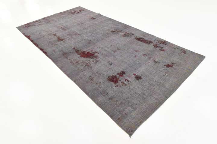 5' 5 x 10' 8 Hand Knotted Ultra Vintage Persian Wool Runner Rug