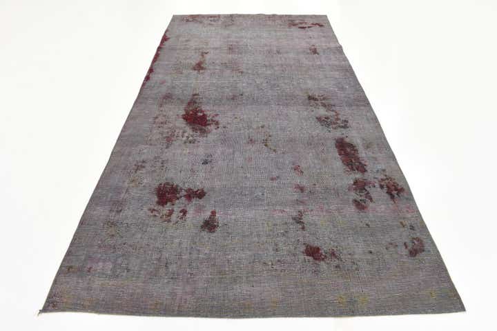 5' 5 x 10' 8 Hand Knotted Ultra Vintage Persian Wool Runner Rug