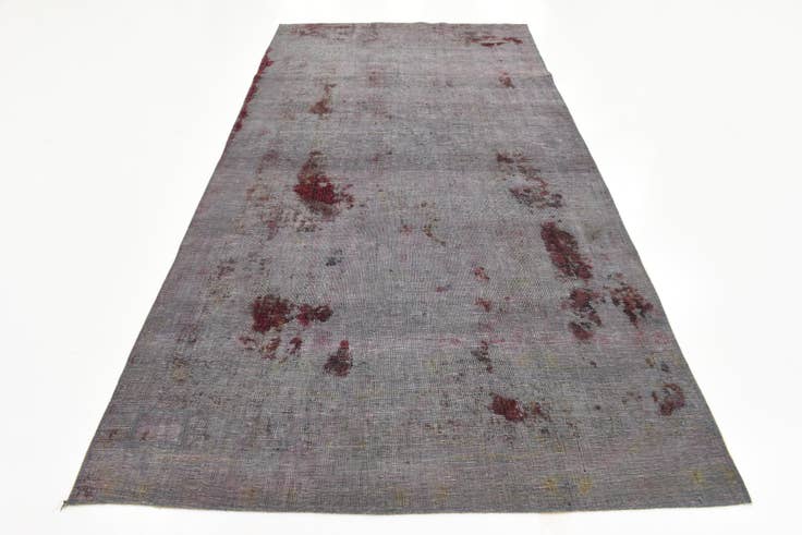 Detail image of 5' 5 x 10' 8 Hand Knotted Ultra Vintage Persian Wool Runner Rug