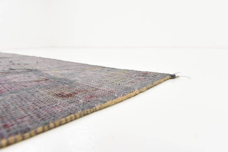 Detail image of 5' 5 x 10' 8 Hand Knotted Ultra Vintage Persian Wool Runner Rug