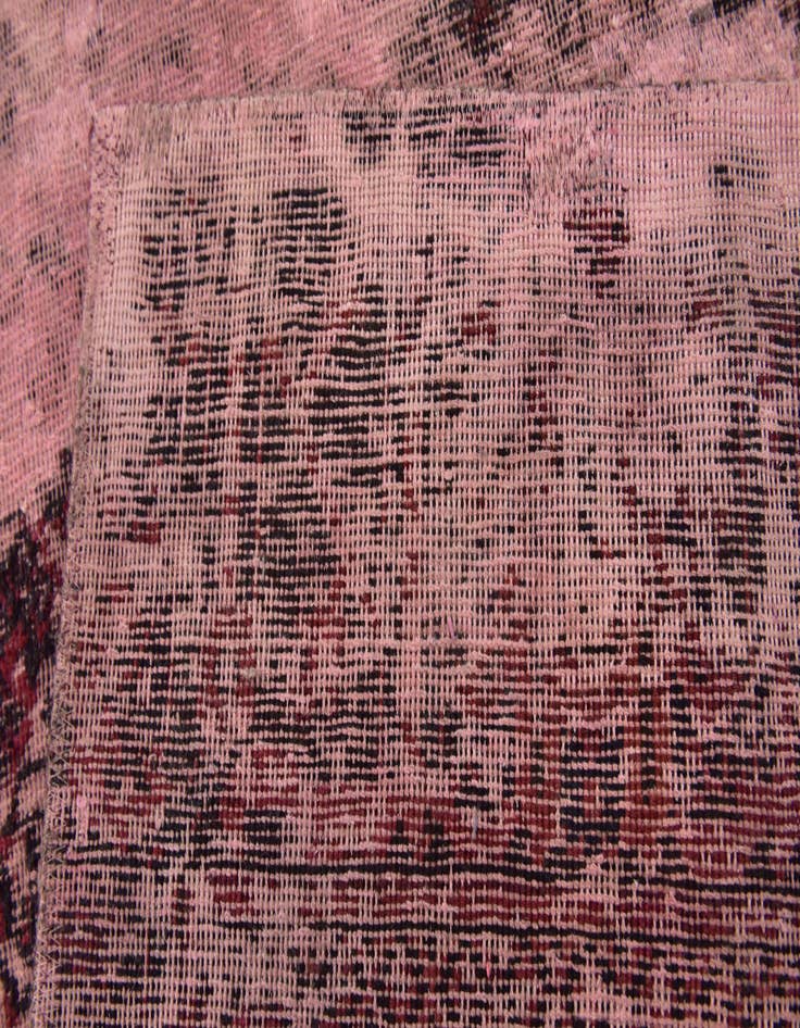 Detail image of 2' 6 x 9' 9  Hand Knotted Ultra Vintage Persian Wool Runner Rug