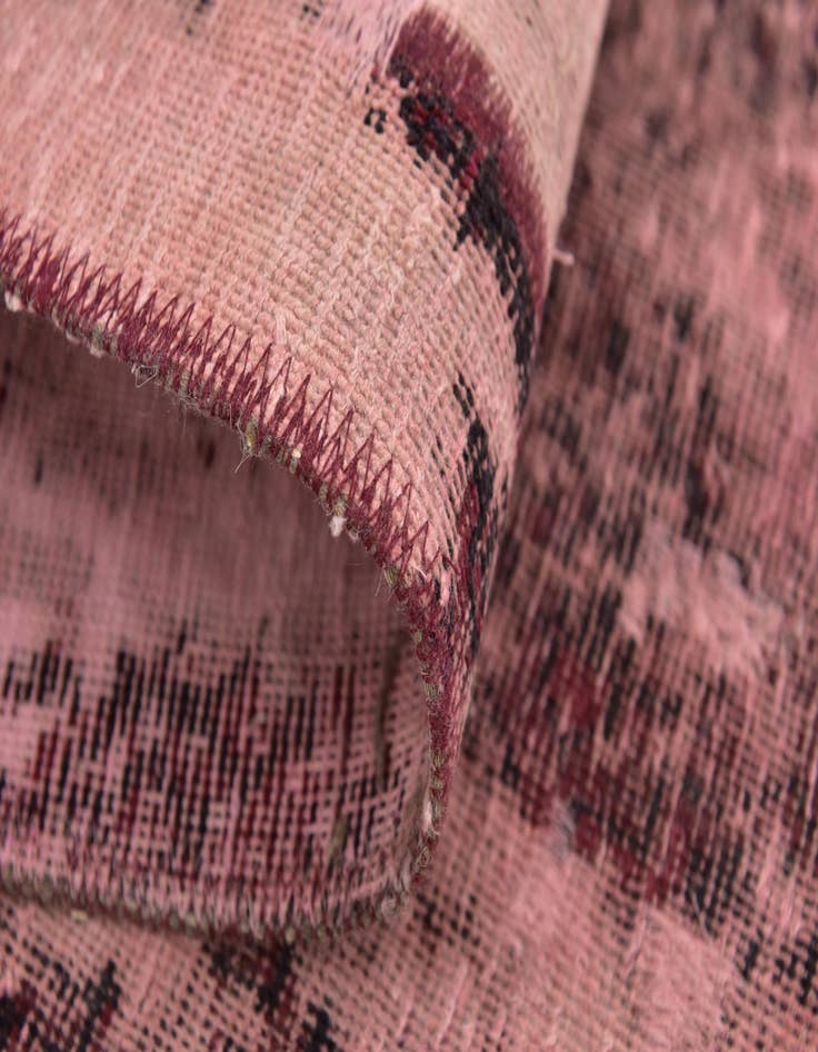 Detail image of 2' 6 x 9' 9  Hand Knotted Ultra Vintage Persian Wool Runner Rug