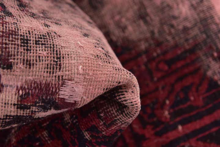 2' 6 x 9' 9 Hand Knotted Ultra Vintage Persian Wool Runner Rug